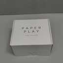 Thank You Cards with Envelopes & Matching Stickers, Bulk Pack of 100, 4x6 Inch Minimalistic Design - Suitable for Business, Baby Shower, Wedding, Small Business, Graduation, Bridal Shower, Funeral (White)