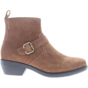Propet Womens Memphis Round Toe Zippered Casual Boots Ankle Low Heel 1-2" - Brown (9.5 X-Wide)