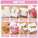 81 Pcs Bridesmaid Proposal Gift Jewelry Box Including Bridesmaid Bridal Hairband Sunglasses Powder Puff Bridesmaid Cards Gift Box for Wedding Pink