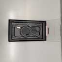 OGRANEE Z Case for Samsung Galaxy Z Fold 6 Metal Frameless, with Mag Safe Kickstand 360Rotatable, Minimalist Ultra Thin Slim Shockproof for Z Fold 6 Phone Case with Ring Holder Stand for Men, Black