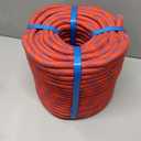 150Ft 1/2 Inch Heavy Duty Climbing Rope - for Tree Swing, Pulling, Outdoor & Gym Use (Red)