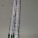 2 x Frosted Glass Window Privacy Film Decorative, Bathroom Window Privacy Film for Glass Windows Cover, Static Cling, Removable, Reusable, Anti-UV, Anti-Glare, Heat Blocking, 17.5 by 78.74 inch