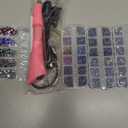 Hotfix Applicator Bedazzler Kit with Rhinestones 5200 Pcs, Hot Fix Bedazzling Kit Crystals Rhinestone Applicator Tool for Clothing, Clothes, Fabric, Shirt, Heat Pen Bedazzle Gems Setter Wand with Tips (Upgraded)