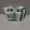 Solar Candles Outdoor Waterproof, 2 Pack 3"x4" Rechargeable Solar Flameless Pillar Candles, Dusk to Dawn Outdoor Lights for Lanterns, Garden, Patio, Porch, Backyard, Warm Amber Glow Memorial Gifts