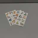 60 PCS Wild One Jungle Animal Pre-Cut Temporary Tattoos Sticker 1st First Birthday Decorations Party Supplies Favors Gifts Boys Girls Safari Zoo Cute Fake Tattoo School Reward Themed