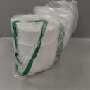 Plant Pots 8 Inch Set of 4, Flower Pots with Multi Mesh Drainage Holes, Planters for Indoor Outdoor Garden Plants and Flowers (White)