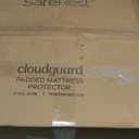 SafeRest CloudGuard - Cal King Size Hybrid Mattress Protector & Pad (Extra Padded) - 100% Waterproof Quilted Pillow Top Mattress Cover - Thick, Plush & Fitted Mattress Topper for Bed (California King)