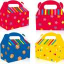 BTJiaDe 15PCS Cartoon Street Friends Party Gift Boxes Colourful Children's Birthday Party Candy Boxes Birthday Party Decorations