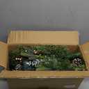 2 Pack Outdoor Christmas Trees for PorchLighted Artificial Christmas Urn Fillers, Battery-Powered LED Lights, Tripod Stakes for Holiday Porch Decorations on Porches, Patios,urn filler,and Flower Beds