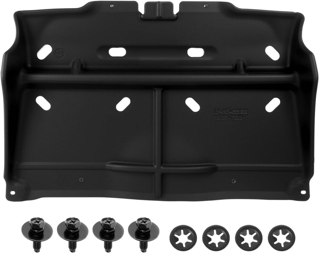 ML3Z-7222-D Splash Panel Shield Under Diaper Compatible with Ford F150 2015-2024 with Gasoline Engine/Not Fit Raptor Model/Not Fit 3.0L Diesel