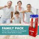 [KENT] CLASSIC Medium Head Extra Soft Toothbrush, Sensitive Teeth & Gums for Adults & Teens - (Set of 6) (6 Count (Pack of 1), Silver)