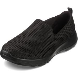 Skechers Women's Go Walk Joy Slip-On Sneaker (10 Wide, Black)