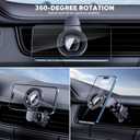 For Magsafe Car Mount Magnetic Phone Holder for Car Air Vent Car Cell Phone Holder Mount Car Accessories for iPhone 14 13 12 15 16 17 Pro Max Plus Mini MagSafe Case