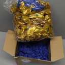 108pcs Roses Head Flowers with Stem - Blue & Gold Artificial Flowers Rose Bulk - Silk Royal Blue Gold Rose Fake Flower for Wedding Bouquet Home Baby Shower DIY Centerpieces Tables Grad Party Decor