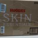 2 x Huggies Size 5 Diapers, Skin Essentials Baby Diapers, Size 5 (27+ lbs), 132 Count (2 Packs of 66)