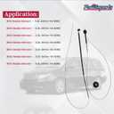Forwinparts Power Sliding Door Cable with Pulley Wheel Left or Right Door for Honda Odyssey 2011 2012 2013 2014 2015 2016 2017 72546-TK8-A01 without Motor 72546TK8A01