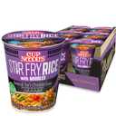 Nissin Cup Noodles Stir Fry Rice with Noodles, General Tso's Chicken, 2.68 Ounce (Pack of 6) BB Date: 03/03/26