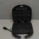 OSTBA Mini Waffle Maker, 8 * 2 inch Belgian Waffle Iron, 750W Non-Stick Electric Waffle Machine for Breakfast, Easy to Clean, Compact for Kids & Family Use