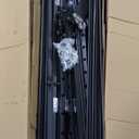 4x4x6 ft Outdoor Dog Kennel with Roof, Heavy-Duty Large Dog Cage with Lock for Medium & Large Dogs