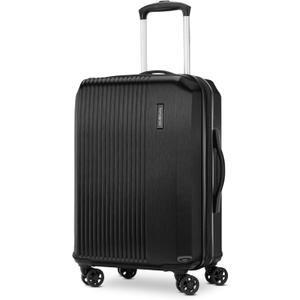 Samsonite Alliance SE Hardside Luggage with Spinner Wheels, Lightweight, MEDIUM SPINNER, BASS BLACK