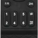 Remote Control for Ceiling Fan with Lights, ADH-CFL02, ADH-CFL04, ADH-CFL05, ADH-CFL06,ADH-CF07, ADH-CF08,ADH-CFL09,ADH-CFL10,ADH-CFL11,ADH-CFL12 Remote Control for Low Profile Ceiling Fan with Lights