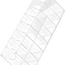 Acrylic Belt Case for Multiple Belt Organization Tangles and Saving Space in Closet Belt Organizers, 2 Pack