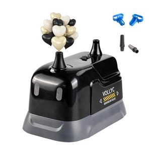 VOLLYC Balloon Pump Electric, Dual Nozzle Balloon Inflator Air Pump, Fast & Easy Inflation for Party Decorations, Birthday Decorations – Lightweight, Portable Balloon Blower Machine