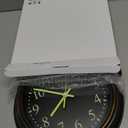 JoFomp 3D Numbers Glow in The Dark Wall Clocks Battery Operated, 12 Inch Silent Wall Clock Non Ticking, Modern Wall Clocks for Living Room Decor, Night Light Wall Clock for Bedroom Kitchen (Blue)