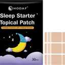4 x Sleep Patches for Adults Sleep Patch with Melatonin Natural Plant-Based Sleep Support for Men and Women, that Last All Night Long-Lasting Night Comfort for Men & Women