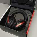 HyperX Cloud III Wired Gaming Headset, PC, PS5, Xbox Series X|S, Angled 53mm Drivers, DTS Spatial Audio, Memory Foam, Durable Frame, Ultra-Clear 10mm Mic, USB-C, USB-A, 3.5mm Black/Red
