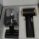 JIXINMIYUE Car Handheld Vacuum Cordless: Car Vacuum Cleaner with 16000Pa Ultra-Strong Suction, Brushless Motor & HEPA Filter - Lightweight Design for Drivers and Office Workers - Charcoal