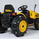 Best Ride On Cars Tonka Construction Tractor 12V, 56.3 inches