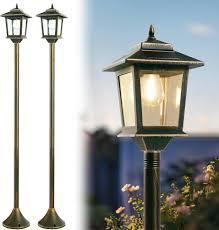63"Solar Lamp Post Lights 2Pack, Outdoor Post Lights Waterproof, Pole Lights Outdoor, Decorative Floor Lamp Vintage for Patio, Garden, Backyard, Pathway, Front/Back Door, Warm White, Replaceable Bulb