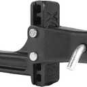 Blue Ox BX88379 Adjustable 4 Rise/Drop Receiver Hitch Adapter with 2" Receiver | 10,000 lbs Maximum Tow | Black Powder Coat Finish for Corrosion Resistance | for Flat Towing Use Only