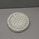 48Pcs Gingham Party Supplies Sage Green Paper Plates 9 inches Disposable Plaid Decorative Dinner Dessert Serving Plates for Baby Shower Wedding Birthday Party