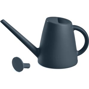 ZXJ Plant Watering Cans for Indoor and Outdoor Home Garden Plants - with Long Spout - Black - 1/2 Gallon