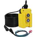 4 Wire Dump Trailer Remote Control Switch 12v DC Hydraulic Pump Power Unit Up Down Control Switch for Double Acting Hydraulic Dump Trailer Controller