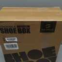 SEE SPRING Shoe Storage Boxes, Clear Plastic Stackable Shoe Organizer for Closet, Shoe Rack & Holder Sneaker Container, 12 Pack Clear