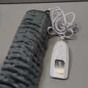 Deepsoon Heating Pad, Electric Heating Pads for Back, Neck, Moist Heating Pad for Abdomen Shoulder Knee Legs, Dry/ Moist Heat&Auto Shut Off, Mother's Day Birthday for Men and Women, Dark Gray, 24x12 Inch