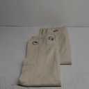 NICETOWN Kitchen Curtains for Decoration, Thermal Insulated Grommet Room Darkening Draperies/Panels for Laundry (Beige, 2 Panels, W42 x L48 inches)