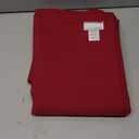 LA Linen Polyester Poplin Washable Rectangular Tablecloth, Stain and Wrinkle Resistant Table Cover 60x90, Fabric Table Cloth for Dinning, Kitchen, Party, Holiday 60 by 90-Inch, Cranberry