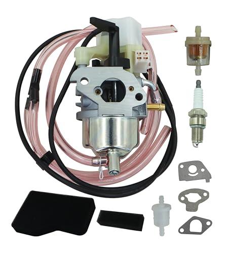 EU2000I Carburetor Compatible with Honda EB2000I EB2000IT1 EU2000IK1 A/AC/AN Generator with Air Filter Spark Plug Repalce Carb 16100-Z0D-D03 16100-Z0D-D01