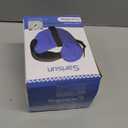 Travel Pillows for Airplanes, Airplane Pillow for Long Flight, Airplane Head Strap with Eye Mask for Sleep, Travel Neck Pillow for Car Road Trip, 360 Support Headrest, Stop Bobblehead, Black