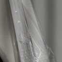 DEZ FURNISHINGS Cordless 2" Flat Slat Venetian Blind, 34.5" W x 60" H, White