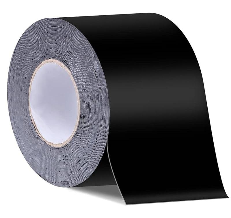 E-SDS Joist Tape for Decking, 4" x 50' Butyl Sealant Deck Tape Joist Flashing Tape Anti-Corrosion for Wood Joists Decks Beams Roof
