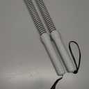 2 x X1 Go Ropeless Battle Rope for Home Gym, HIIT Workouts, Low-Impact Cardio Training (Lunar Gray-1.3lb)