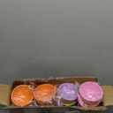 Hbaushun 26 Pack Plastic Ice Cream Bowls with Spoons,Reusable Plastic ice Cream Cups,Cartoon Candy Colorice Cream Bowls Set for Sundae Frozen Yogurt Summer Holiday Parties