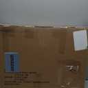 Package Delivery Box for Outside with Sign, 48 Gallon Storage with Lockable Secure, Large Double Wall Resin Outdoor Package Delivery Waterproof (Black)