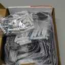 18 Pack Garage Hooks Heavy Duty - Anti-Slip Coating Garage Storage Hooks for Hanging BikeLadderGarden ToolsHose (Black)