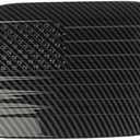 Fuel Tank Gas Door Cover Trim Compatible with Dodge Durango 2014-2021, Carbon Fiber